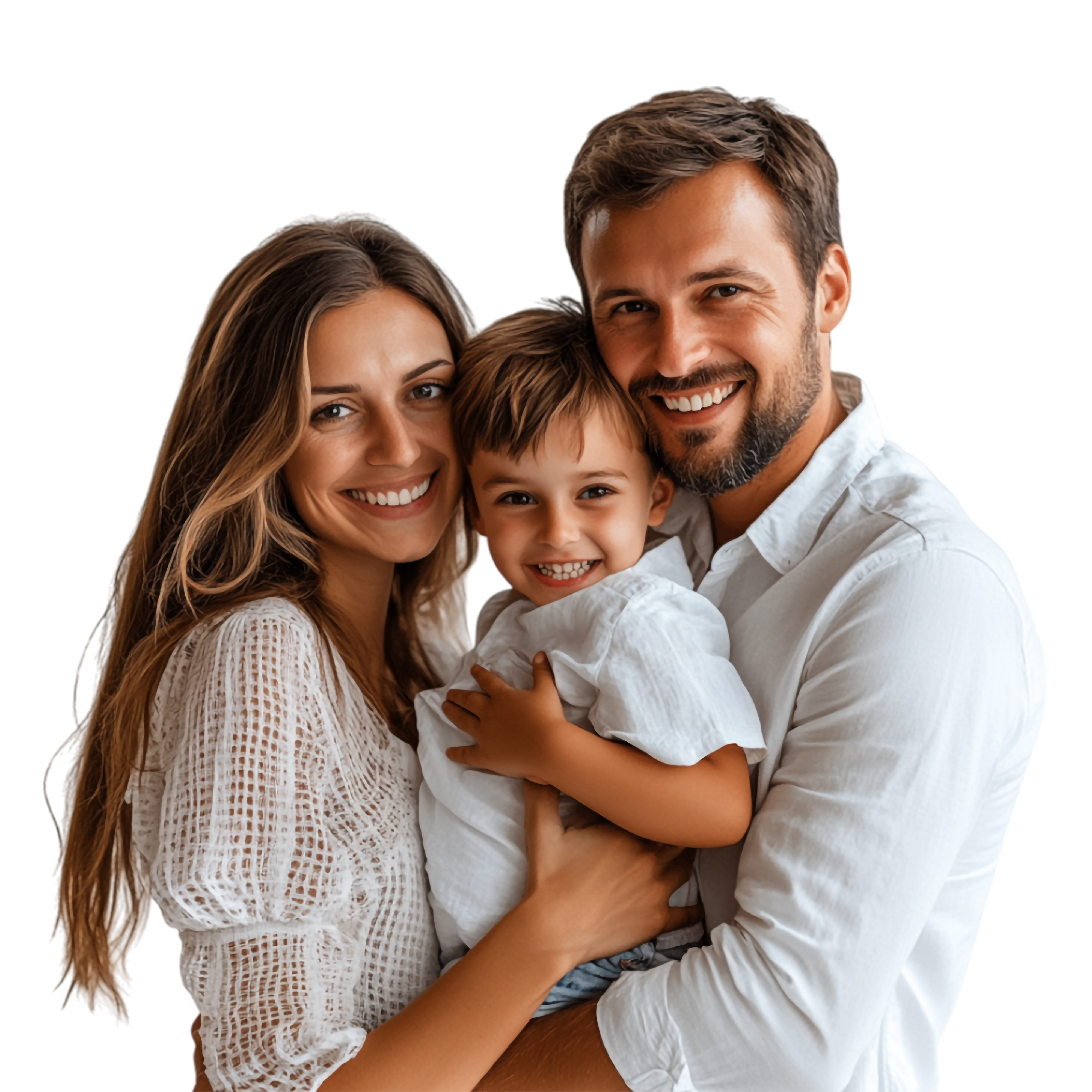 Happy Protected Family